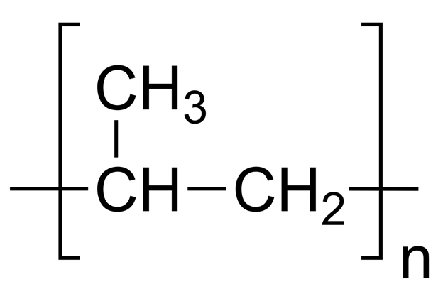 فرمول شیمیایی پلی پروپیلن